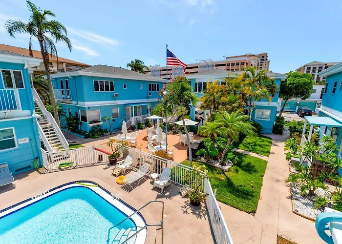 The Boho Waterview W Balcony Bbq & Heated Pool Apartment Clearwater Beach
