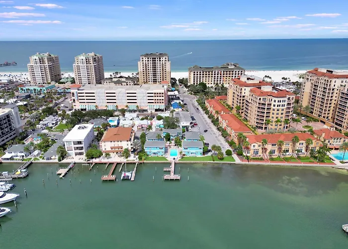The Boho Waterview W Balcony Bbq & Heated Pool Apartment Clearwater Beach